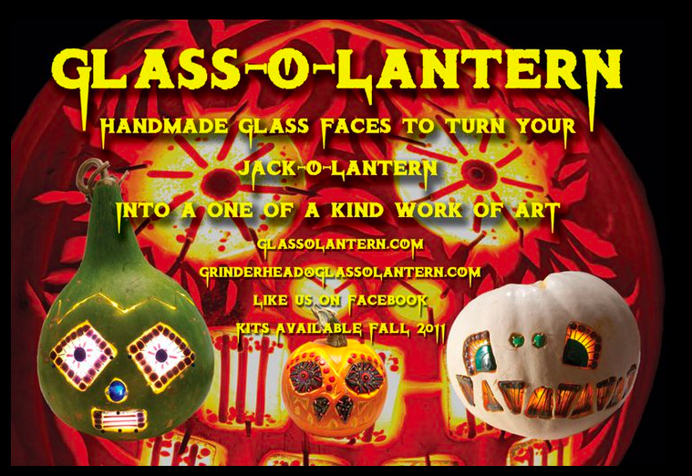 Glass O Lantern Home Page Here... oh dear! I'm still under construction, but come back soon for the coolest new halloween pumpkin carving kits in the universe!